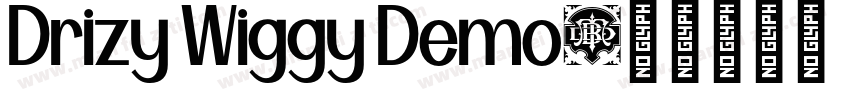 Drizy Wiggy Demo字体转换